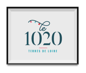 Réalisation logo Le 1020 - Oz media - Agence de communication à Roanne