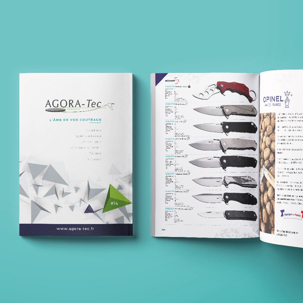 Agoratec confie la réalisation de ses catalogues à Oz média