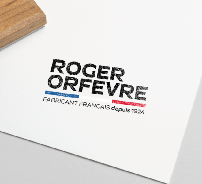 logo réalisé pour roger orfevre