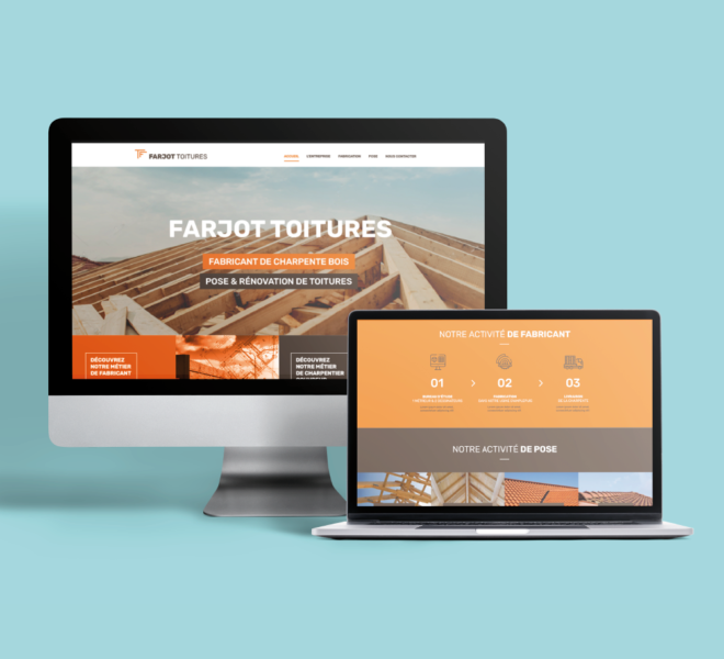 site internet Farjot Toiture